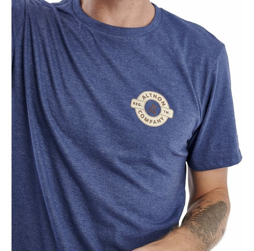 Imagen 4 de 5 de Remera Althon Puddle Ss Classic Hombre