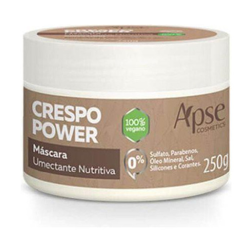 Máscara Crespo Power Umectante Nutritiva 300g - Apse