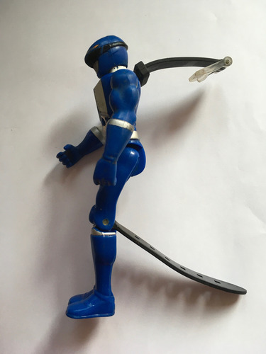 Reloj De Pulsera Blue Power Rangers Año 2006 Bandai Original Azul (Usado)