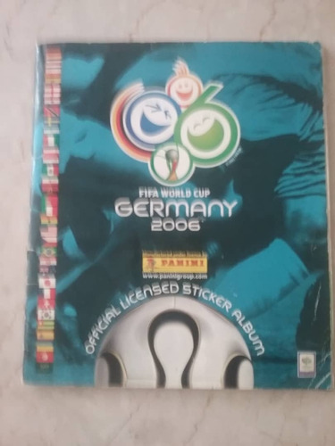 Álbum Panini Del Mundial Alemania 2006 Totalmente Lleno