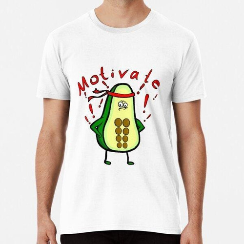 Remera Motivar El Aguacate Algodon Premium