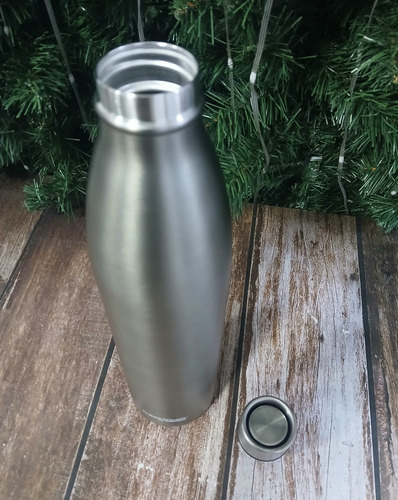 Botella Termica Deportiva Thermos Touch 750cc Inoxidable Color Silver