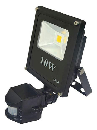 Foco Led Proyector 10w Con Sensor De Movimiento