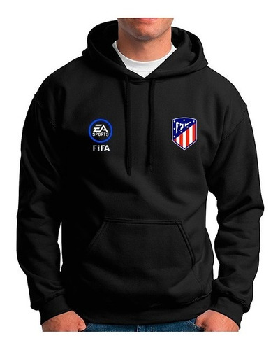 Buzo Hoodie Capota Atletico De Madrid Fifa Ea Sports Hombre