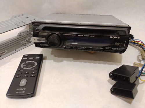 Autoestéreo Sony Cdx Gt 350 Usb Control Remoto (Usado)