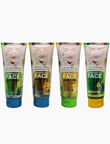 Pack De 4 Gel De Limpieza Facial Hidratante
