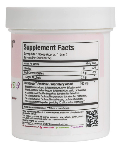 Suplemento Probiótico Maxi Health Active Pro-10 60 Ml Em Pó