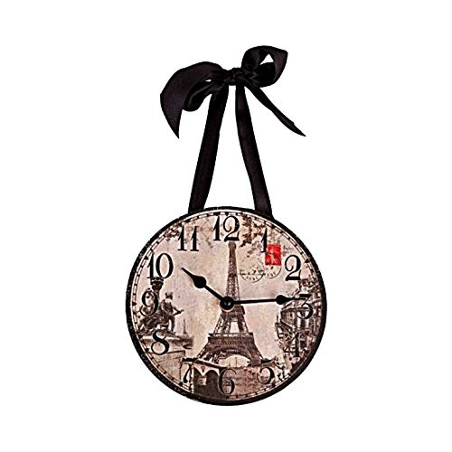 Dci 1 Reloj De Pared - Paris/torre Eiffel Vintage Imagenes