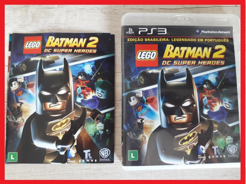 ( Frete R$ 9.90 ) Lego Batman 2 Português Ps3 Midia Fisica