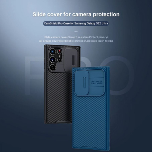 Imagen 5 de 8 de Samsung Galaxy S22 Ultra - Case Funda Nillkin Camshield Pro