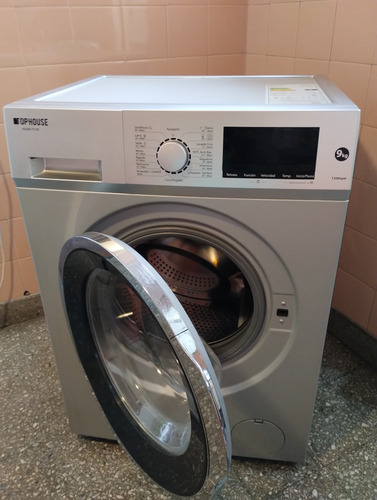 Lavarropas Automático Top House Xqg90-t512e Gris