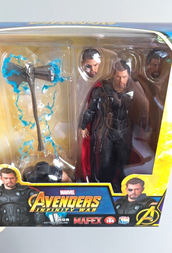 Imagem 3 de 9 de Thor Avengers Infinity War Mafex 104 Medicom Toy Vingadores