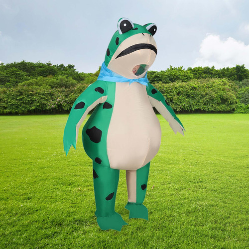 Traje De Rana Inflable De Cuerpo Completo Traje De Cosplay