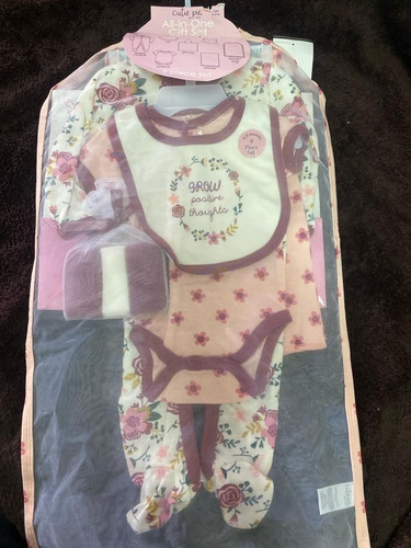 Conjunto De Niña 9 Piezas Cutie Pie 0-3 Meses