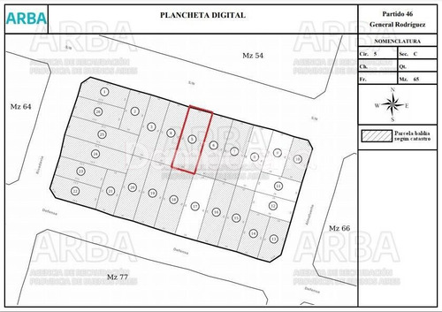 Imagen 3 de 3 de Terreno Lote En Venta O Permuta - Colectora Acceso Oeste - General Rodríguez