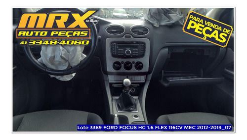Sucata Ford Focus Hc 1.6 Flex 116cv Manual 2013 Pecas