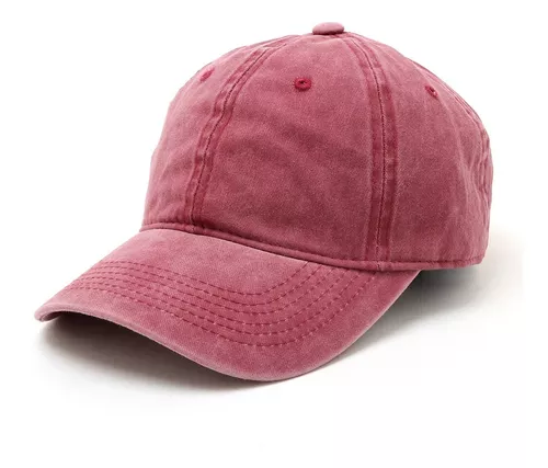 Cap Gorra Visera Sombrero Hombre Algodón Wash Verano