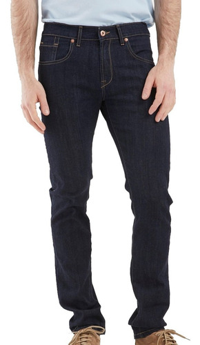 Pantalon Jean Hombre Etiqueta Negra N7 Ticuna Rigido Slim