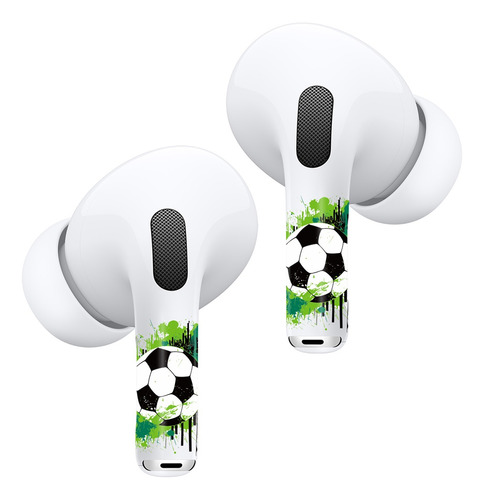 Sticker Autoadhesivo Para Audifonos AirPods Pro-pro2 Futbol