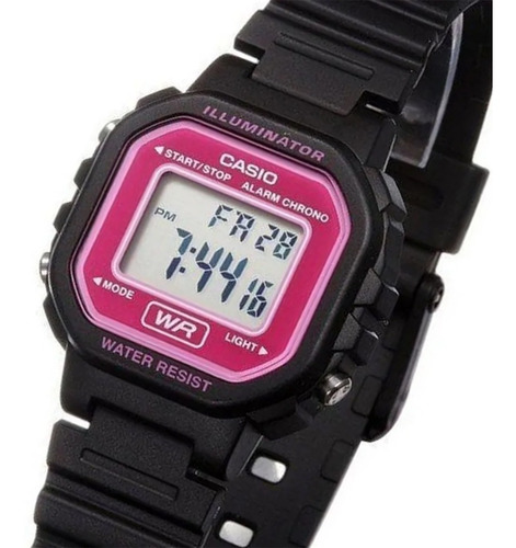 Reloj Mujer Casio Illuminator Cod La-20wh-4a Joyeria Esponda