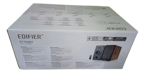 Bocina De Estudio Edifier R1700bt Color Café Chocolate (Usado)