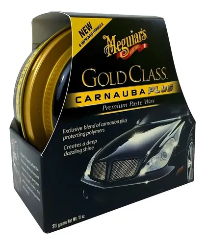 Cera Gold Class Carnauba Wax Meguiars G7014j 311g | Frete grátis
