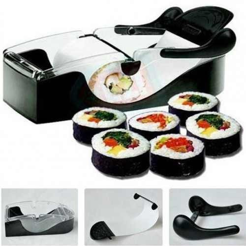 Máquina Manual Para Sushi Enrolar Top Perfect Roll Japonesa 