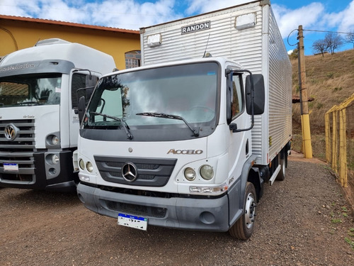Imagem 12 de 15 de Mercedes Accelo 815 Ano 2014 Baú Randon 3/4