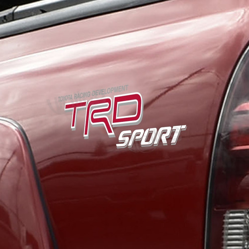 Par De Calcomanias, Stickers Toyota Trd Sport Tacoma