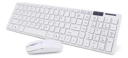 Cobertura Em Silicone: Kit Teclado E Mouse Sem Fio Wireless