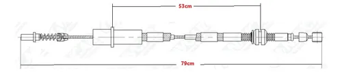 Guaya Acelerador Lanos 1.5