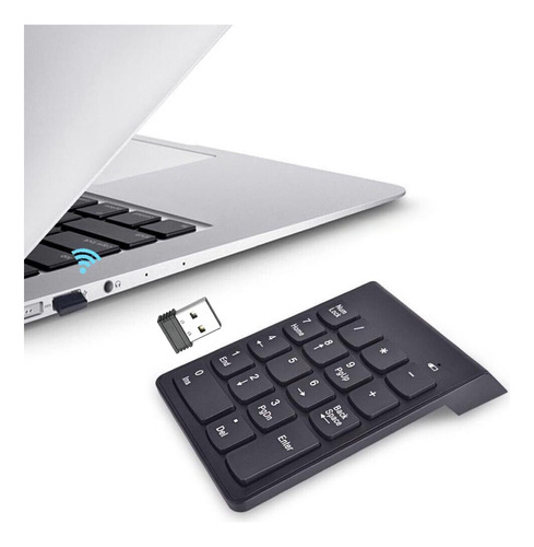 Teclado Numerico Inalambrico Laptop Computadora Usb Portatil