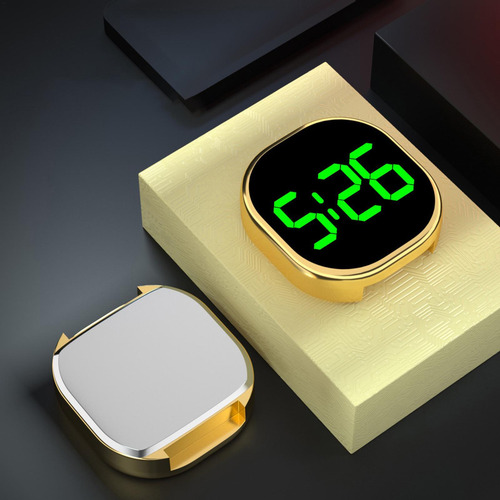Reloj Adhesivo Para Salpicadero De Coche Reloj Digital Para