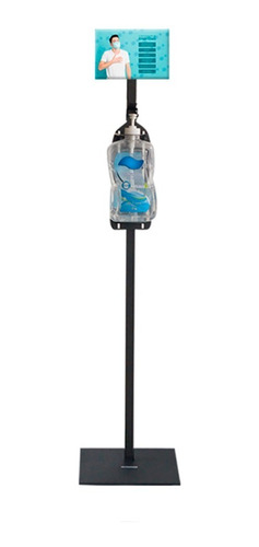 Imagen 5 de 6 de Pedestal Dispensador Gel Antibacterial-publicidad Simon Neg