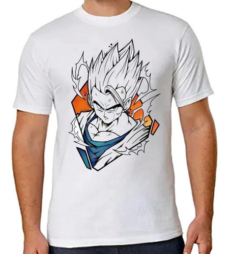 Remera Dragon Ball Z Gohan (blanca) Ideas Mvd