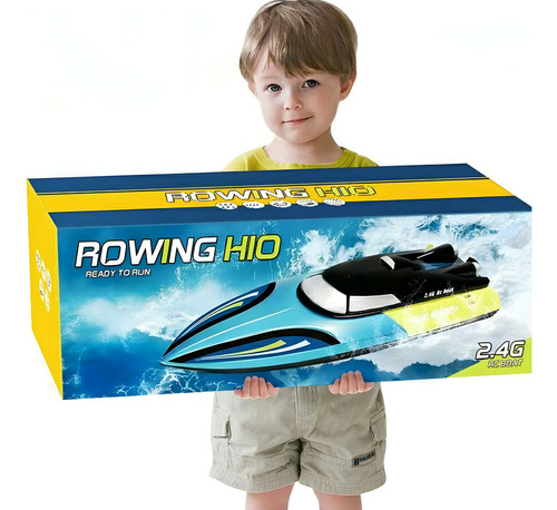 Lancha Barco Rowing H10 35km/h Controle Remoto 2.4gh Bateria