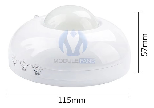 Sensor De Movimiento 220v Pir 360°