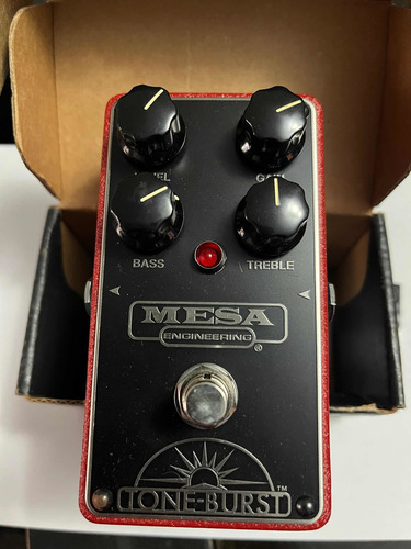 Pedal Análogo Overdrive Booster Mesa Engineering Tone Burst