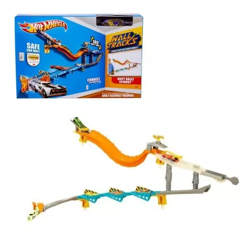 Comercial Hot Wheels Wall Tracks Starter - Pista da Parede 