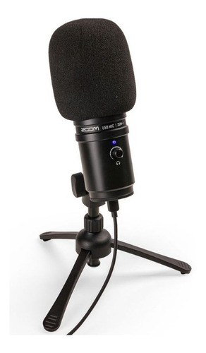 Microfono Podcast Zoom Condenser Usb + Soporte + Accesorios