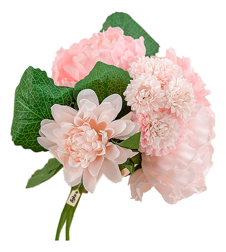 Soku Ramo Flores Decoracion Quinceñera Boda Centro De Mesa Color Rosa