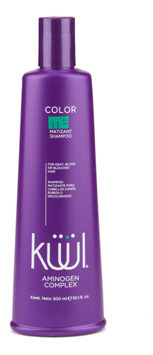 Shampoo Matizant Color Me 300 Ml Kuul 4 Piezas