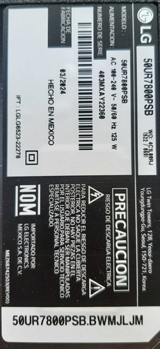 Main Lg 50ur7800psb Eax70043606(1.3)