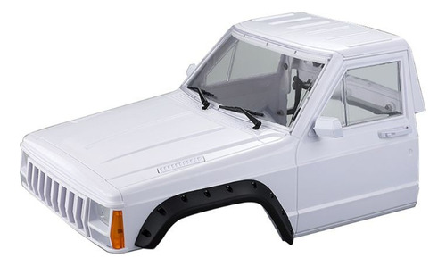 Cabina De Coche Rc Y Media Jaula Trasera Para 1/10 Rc Crawle