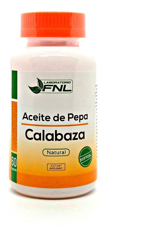 Imagen 2 de 5 de Pepa De Calabaza 280 Mg Fnl - 2 Pack 120 Caps