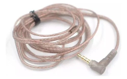 Cable Kz Auricular Mini Plug - 120cm - Tipo B Sin Micrófono