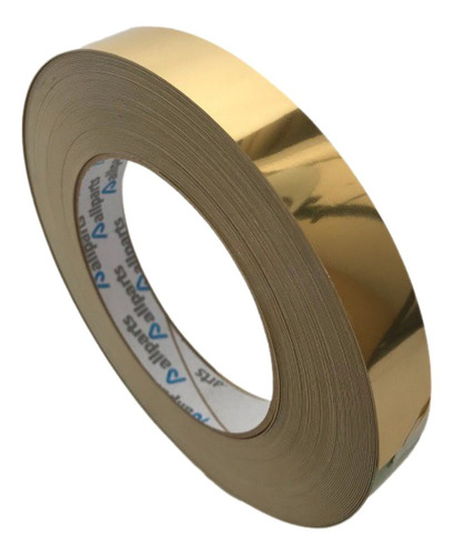 Fita De Borda Pvc Dourado Lis 22mm X 1 Metro