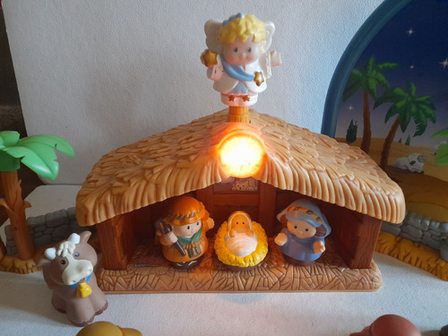 Nacimiento Fisher Price Little People (Usado)