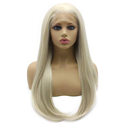 Iwonawig Iewig Sintético Lace Front Long Straight 43wcg