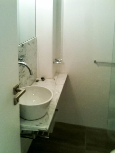 Mesada Mármol Carrara, Baño, Toilette - Forma Y Diseño